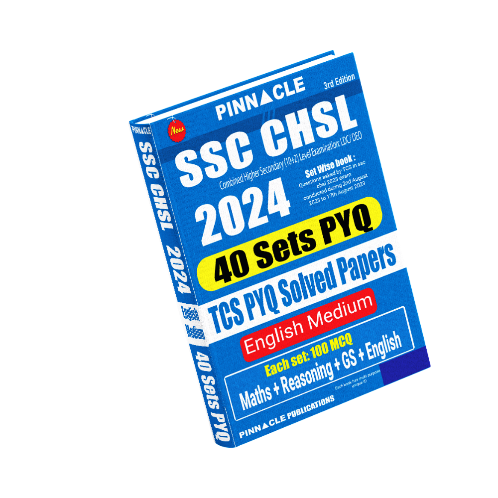 SSC CHSL  2024 40 Sets  TCS PYQ Solved papers english medium