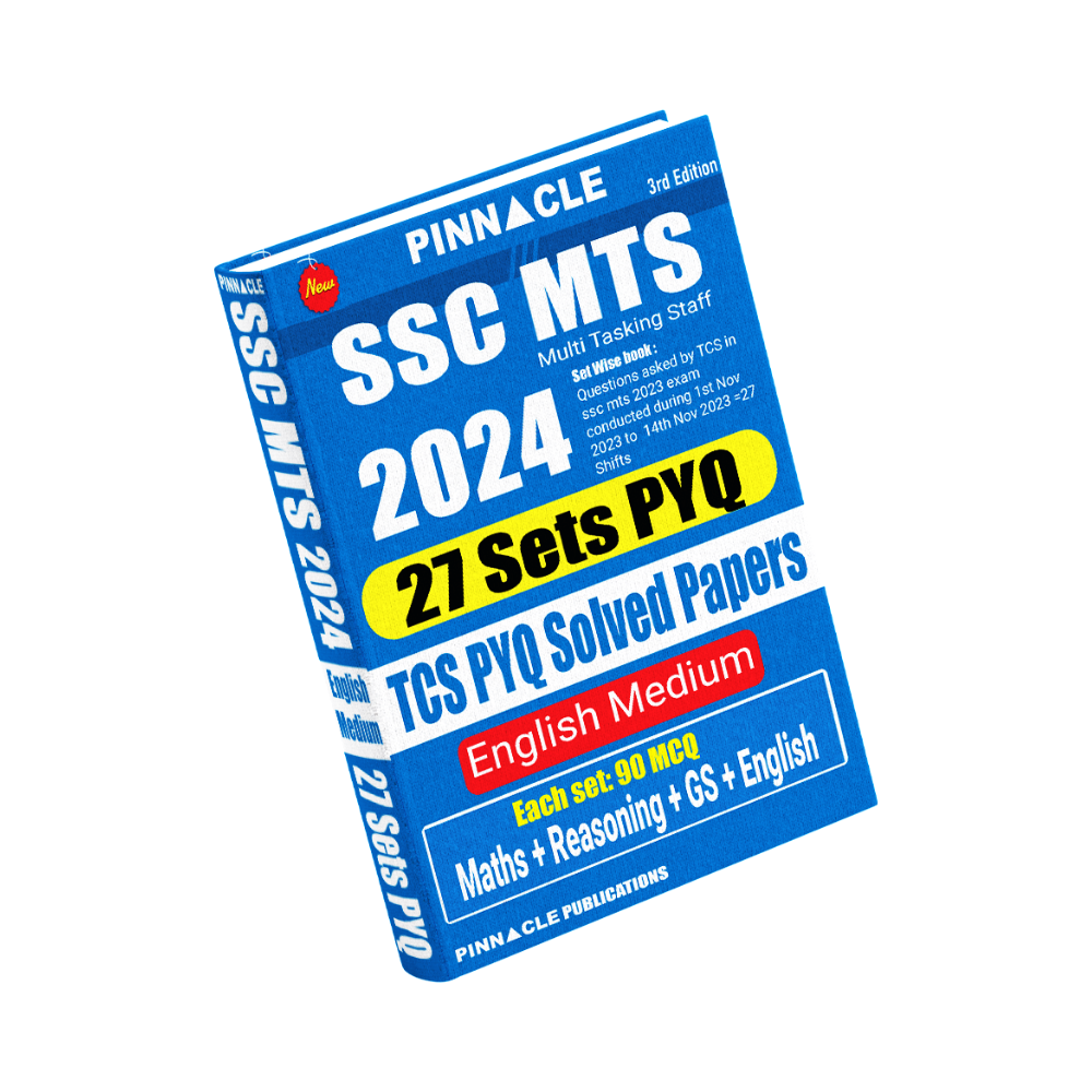 SSC MTS 2024 27 Sets PYQ Solved papers English medium
