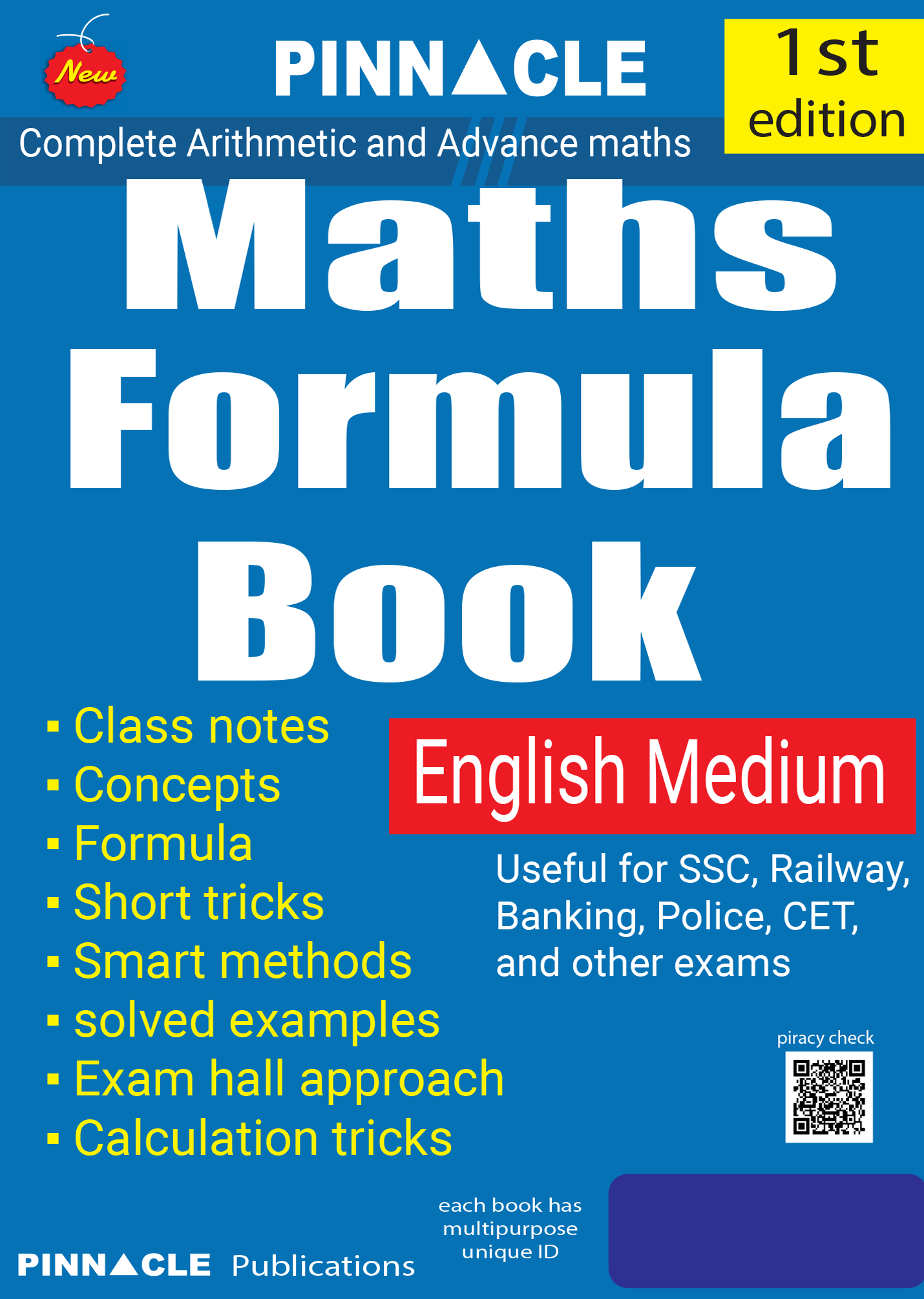 Pinnacle Maths Formula book